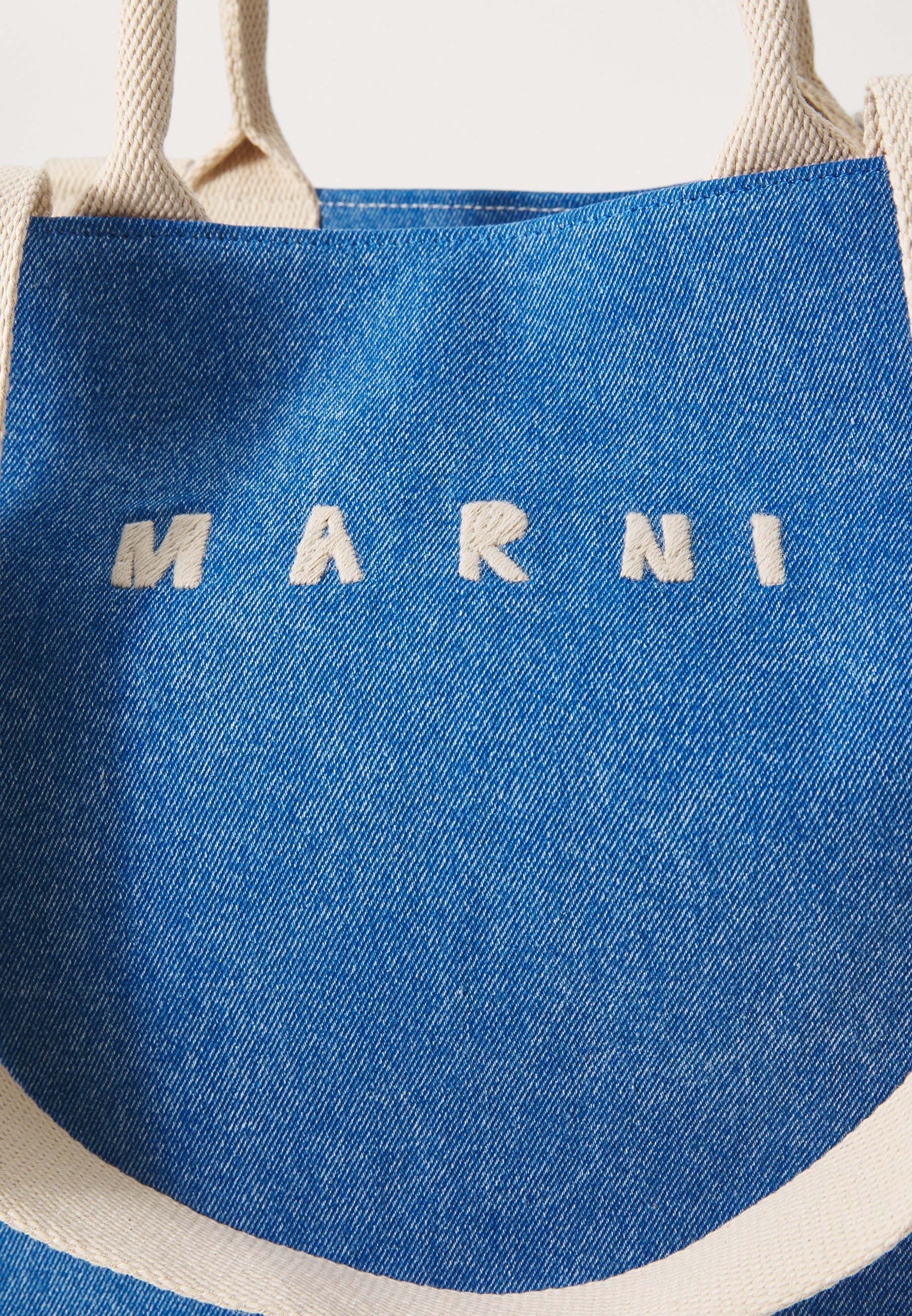 Marni BASKET LARGE UNISEX - Tote bag - ocean/blue - Zalando.co.uk