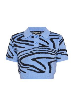 CO-BRANDED WITH ROCKEASY - Polo - blau
