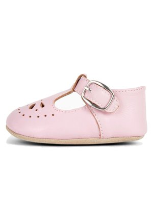 Ankle strap ballet pumps - pink