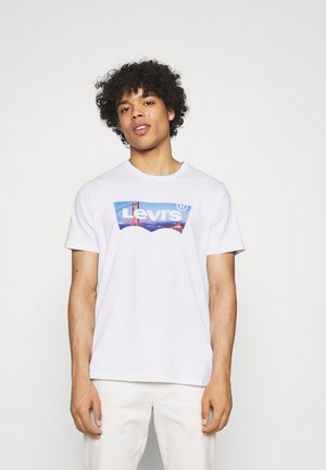 HOUSEMARK GRAPHIC TEE UNISEX - T-shirt imprimé - fill white