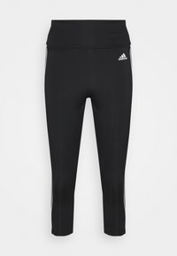 adidas Performance 3/4 sportovní kalhoty - black