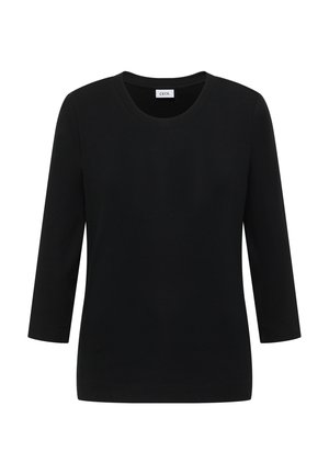 Cecil, IN UNIFARBE - T-shirt à manches longues - schwarz