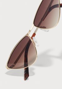 ALDO DELISE UNISEX - Ochelari de soare - gold-coloured