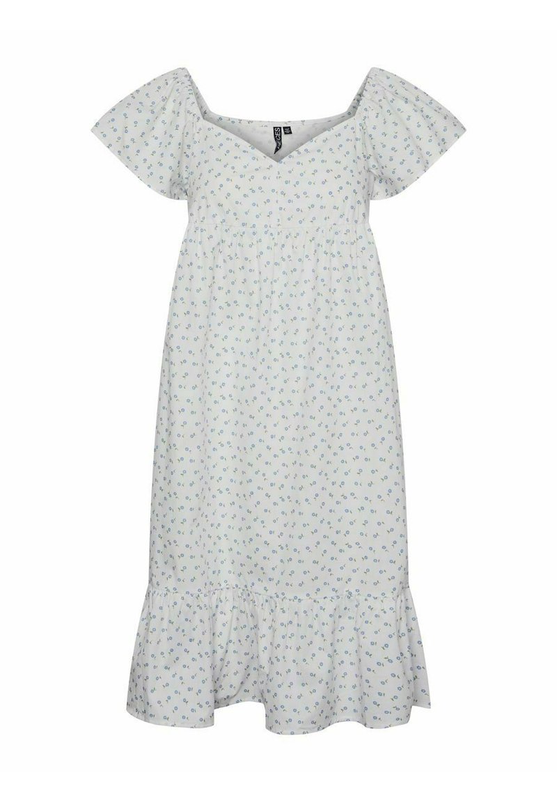 Damen Freizeitkleider | Pieces PCALLISSY Freizeitkleid bright white/offwhite - JW56619 Damen Freizeitkleider | Pieces PCALLISSY Freizeitkleid bright white/offwhite - JW56619