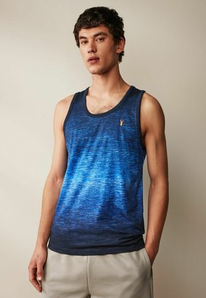 Next DIP DYE REGULAR FIT - Top - navy blue