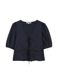 SATENEMB - Blusa - navy