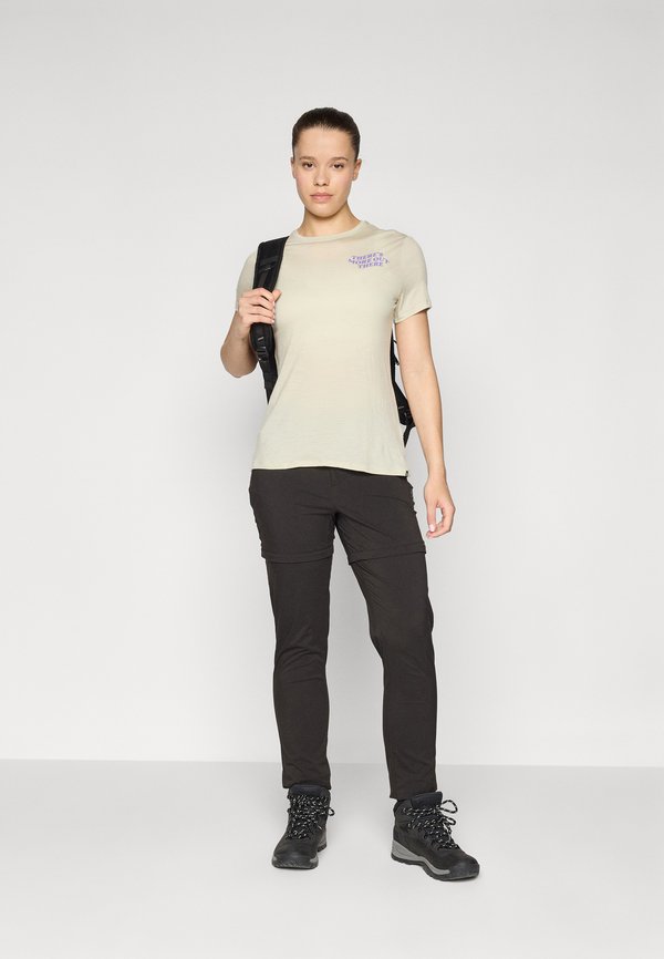 CREW NECK THERES MORE - Sports T-shirt - agate gray4