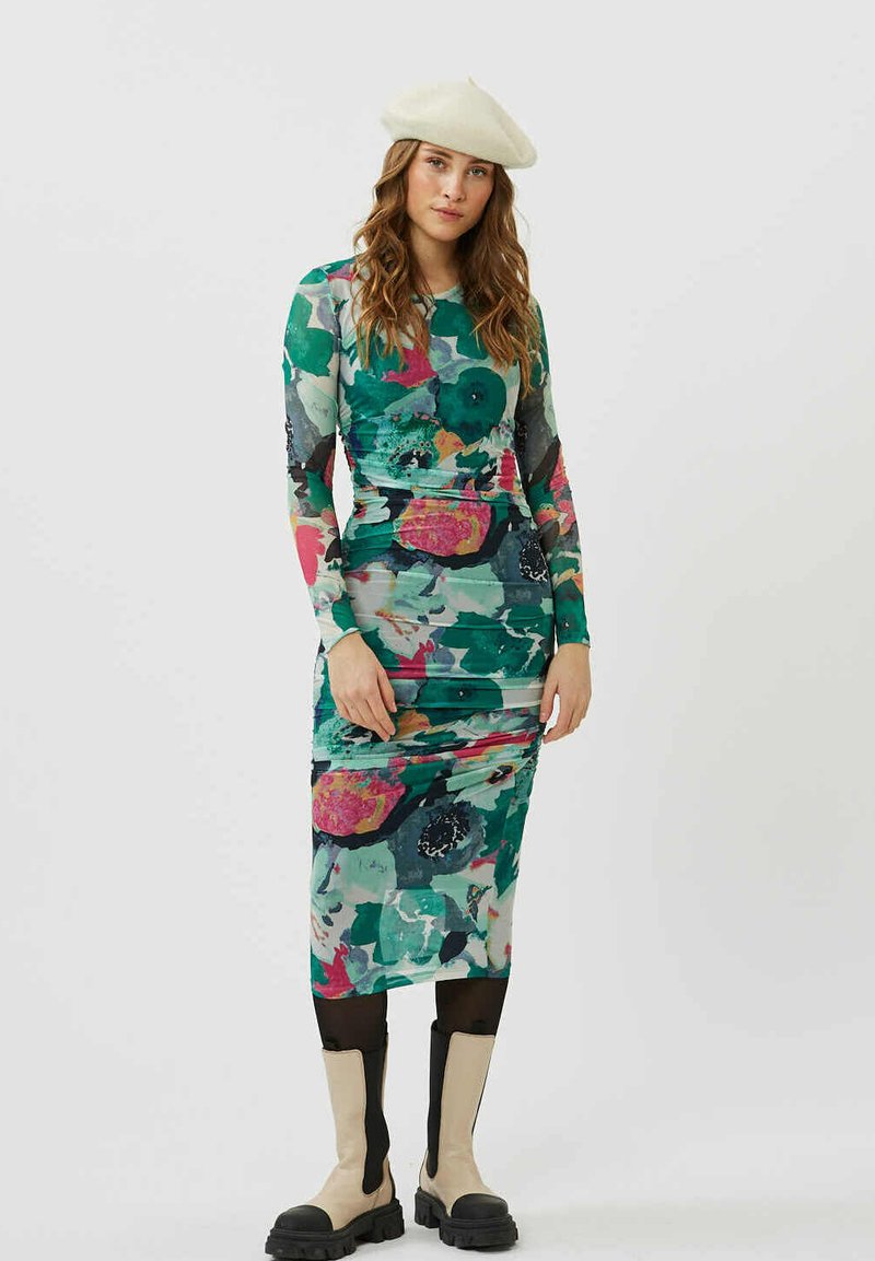 Damen Kleider | Moves DEBINA Etuikleidultramarine green/grün - KG71639 Damen Kleider | Moves DEBINA Etuikleidultramarine green/grün - KG71639