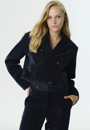 MIX WRAP - Blazer - navy