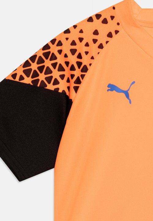 PUMA INDIVIDUALCUP TRAINING JR UNISEX - Sports T-shirt - ultra orange/black — foto 3