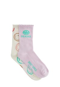 WE Fashion 2 PACK - Chaussettes - light purple