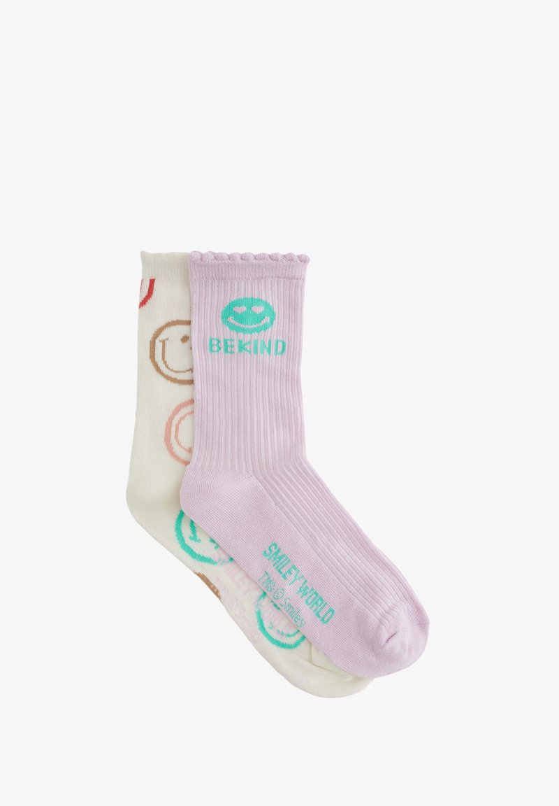 WE Fashion 2 PACK - Chaussettes - light purple
