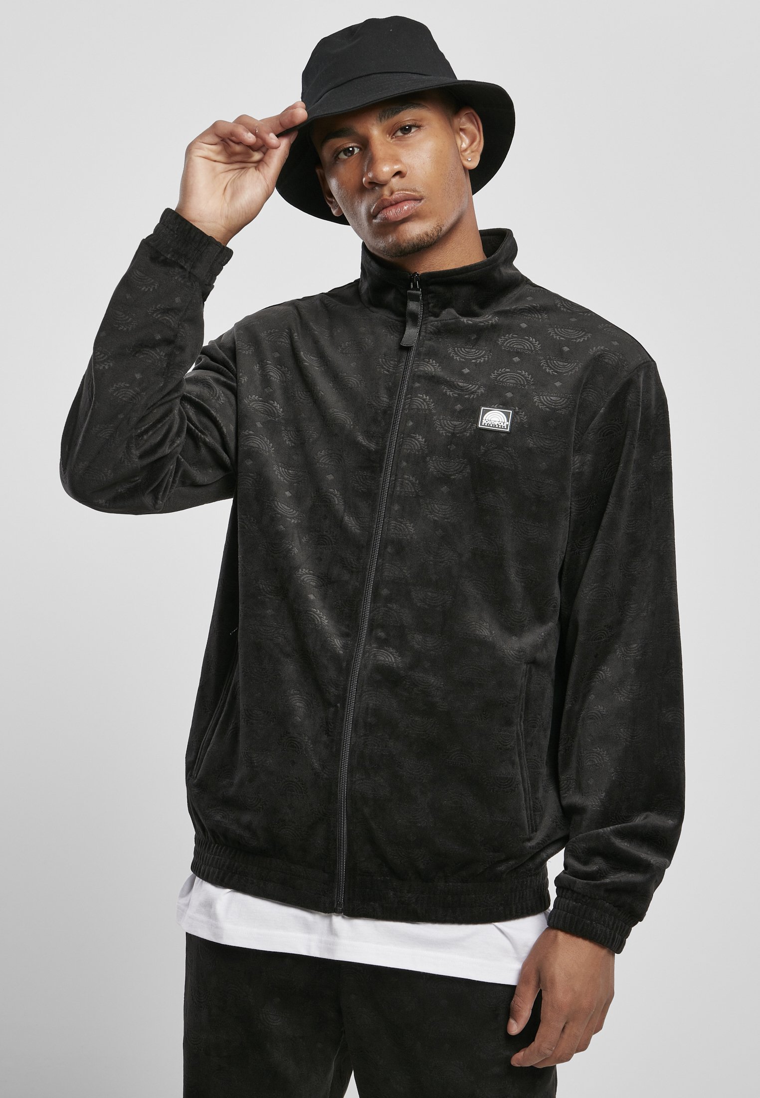 Southpole Sweatjacke - black/schwarz - Zalando