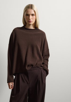 Pullover - dark brown