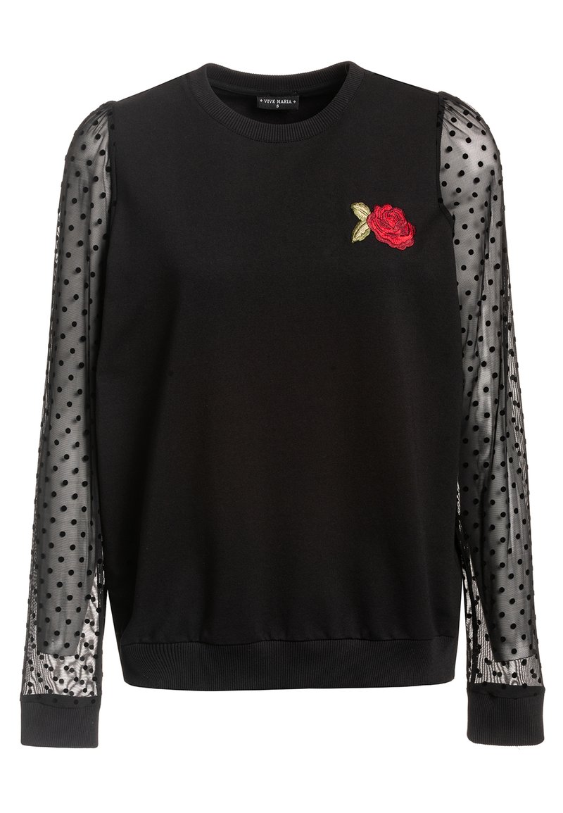 Damen Sweatshirts | Vive Maria SWEET ROSE Sweatshirt schwarz - QO97702 Damen Sweatshirts | Vive Maria SWEET ROSE Sweatshirt schwarz - QO97702