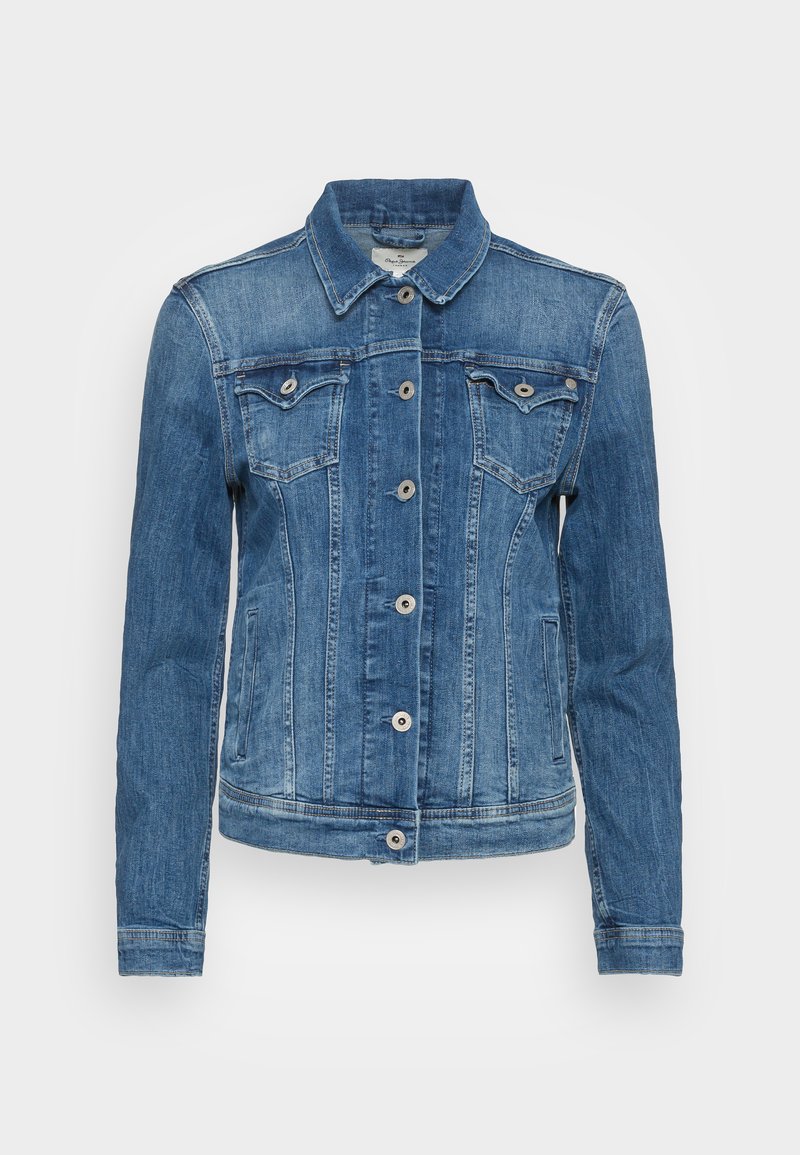 Pepe Jeans THRIFT Chaqueta vaquera - denim/denim negro azulado - Zalando.es