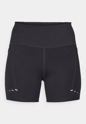 Nike Performance SWIFT SHORT - Leggings - black/reflective silver