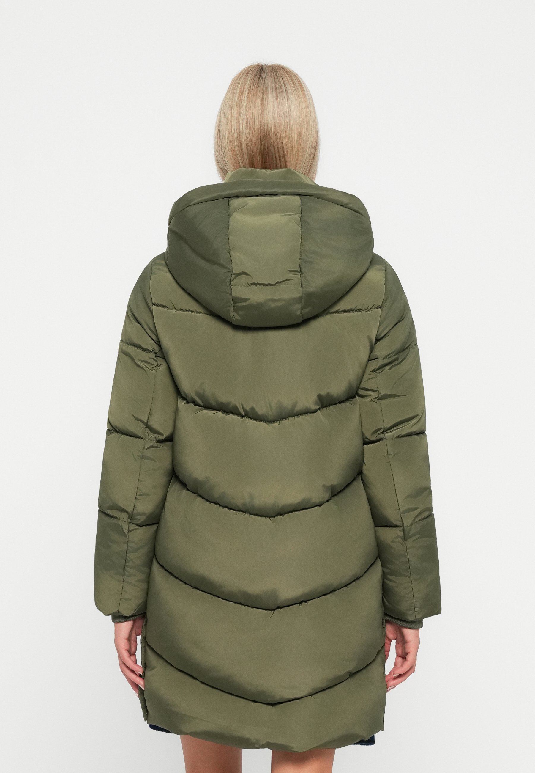 Vero Moda VMHALSEY - Płaszcz zimowy/ciemnozielony - Zalando.pl