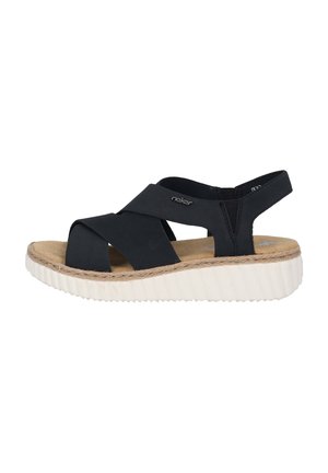 Sandales à plateforme - pazifik