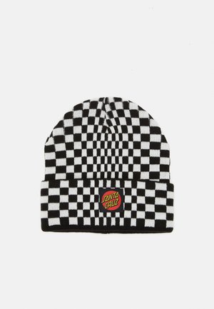 SWINDLER BEANIE UNISEX - Adīta cepure - black/white