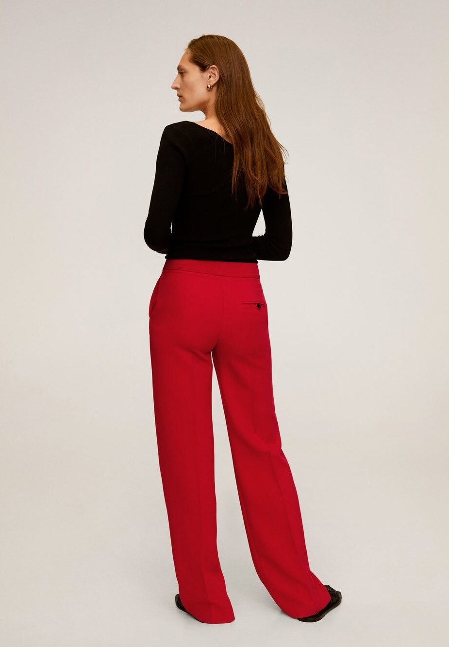 Mango SIMON - Stoffhose - rot - Zalando.de