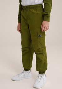 WE Fashion Cargobyxor - green