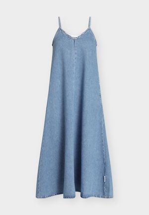 Marc O'Polo DENIM, A-SHAPE DENIM DRESS - Τζιν φόρεμα - medium blue multi