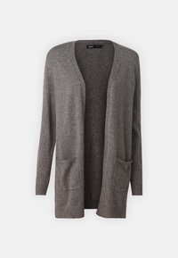 ONLY Tall ONLLESLY OPEN CARDIGAN - Strickjacke - chocolate torte
