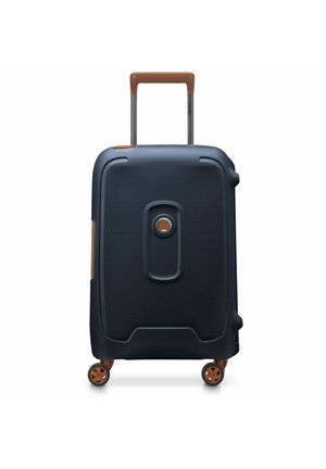 MONCEY  - Valise à roulettes - tinte blau