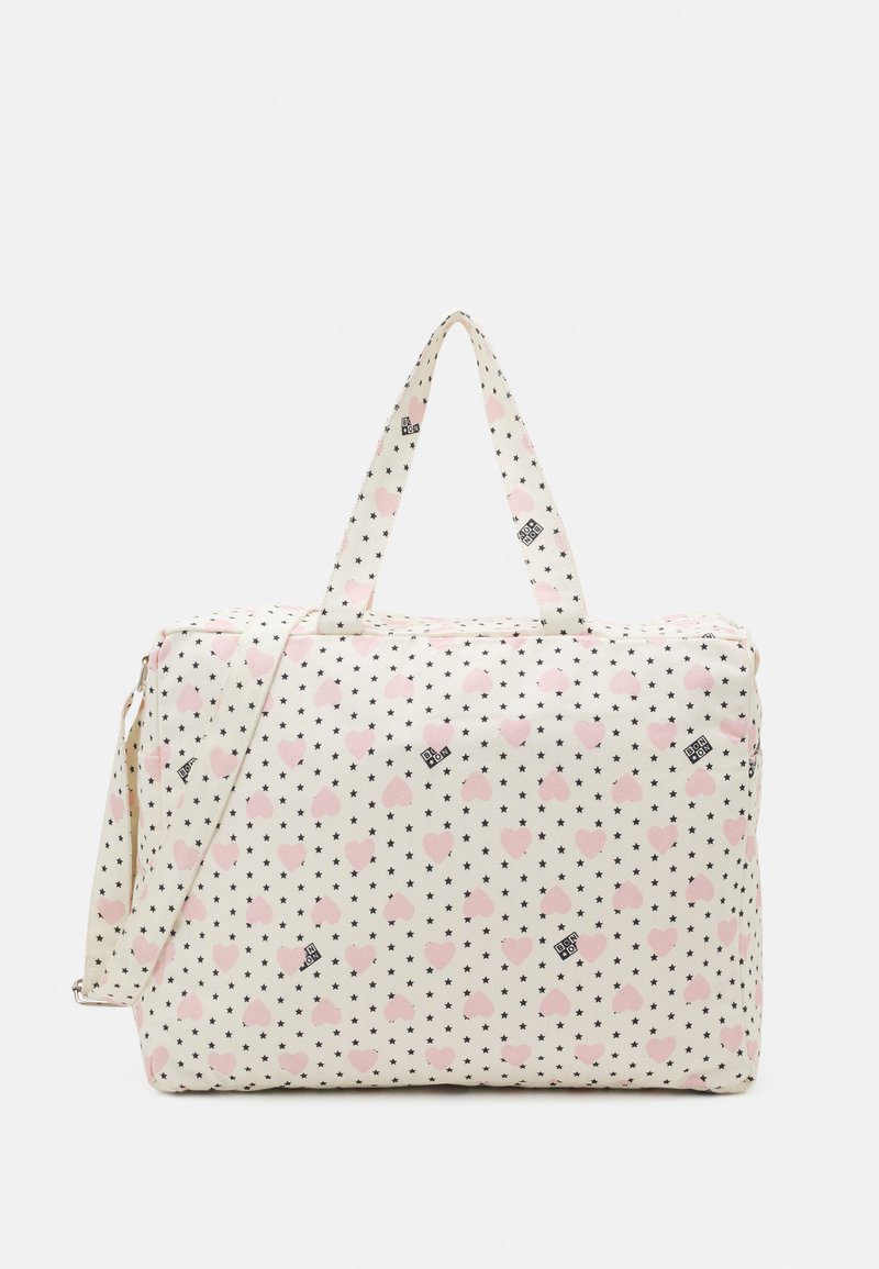 Bonton CABAS LANGE Baby changing bag rose bavard/white Zalando