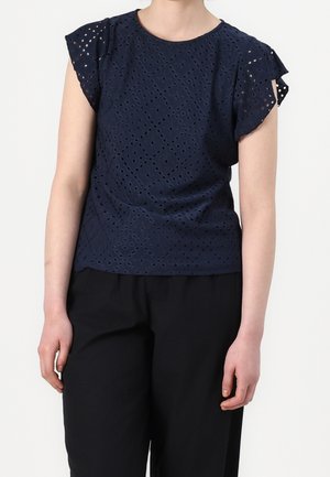 Triko s potiskem - dark blue