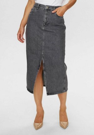 TORONTO - Denimová sukňa - dark grey denim