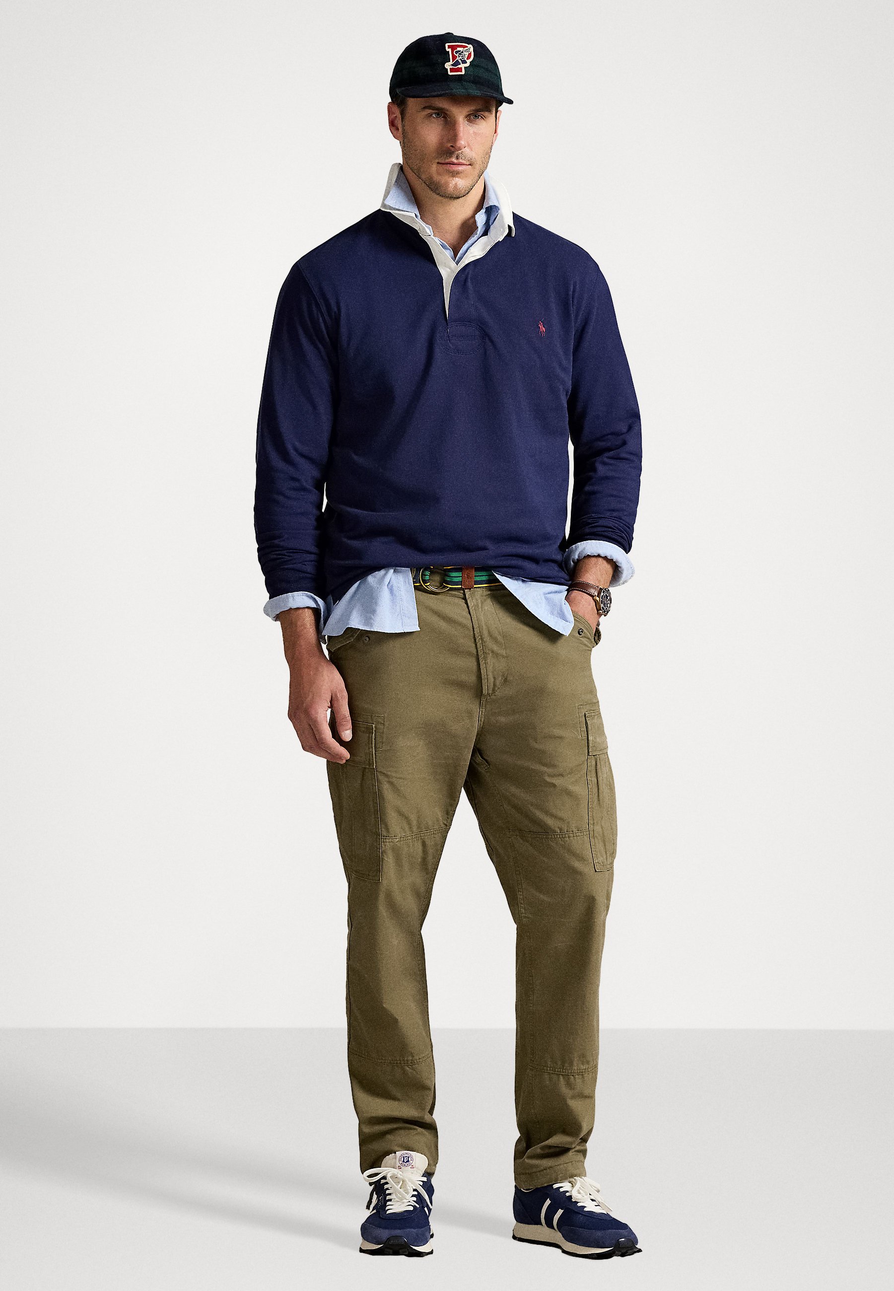 Polo Ralph Lauren Big & Tall THE ICONIC RUGBY SHIRT - Polo
