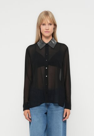 ONLTASH SHIRT - Overhemdblouse - black