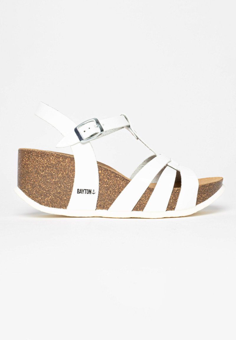 Damen Sneaker | BAYTON LANZAROTE Keilsandalette white/weiß - NJ19117 Damen Sneaker | BAYTON LANZAROTE Keilsandalette white/weiß - NJ19117