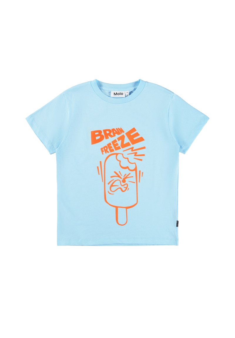Molo RAME SHORT SLEEVES - Print T-shirt - light blue - Zalando.co.uk