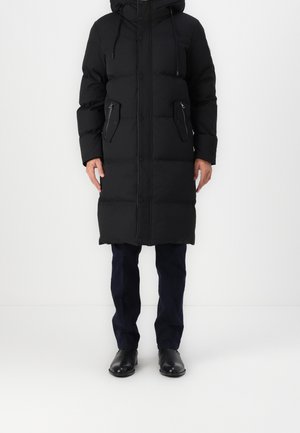 Daunenmantel - black