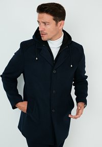 Palton clasic - navy blue