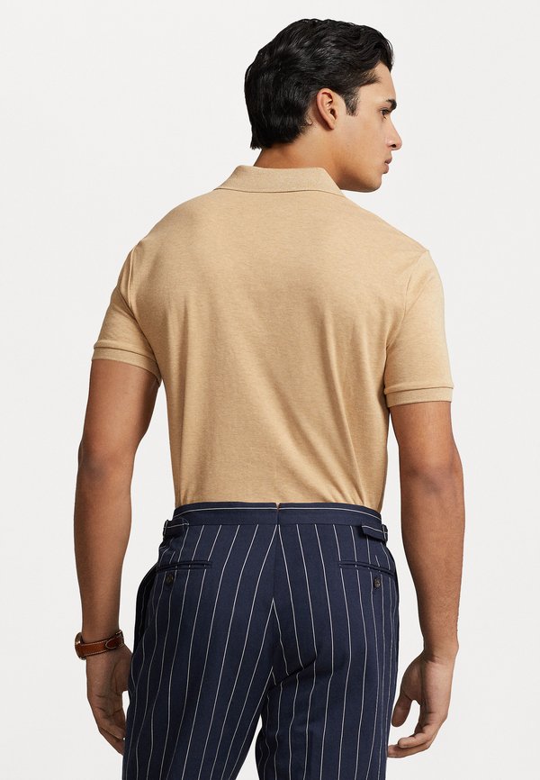 CUSTOM SLIM FIT SOFT COTTON POLO SHIRT - Polo shirt - classic camel heather4