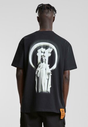 MARY TEE - Print T-shirt - black