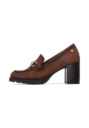 Zapatos altos - camel
