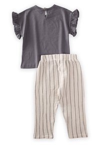 Cigit MUSLIN SET - Nohavice - anthracite