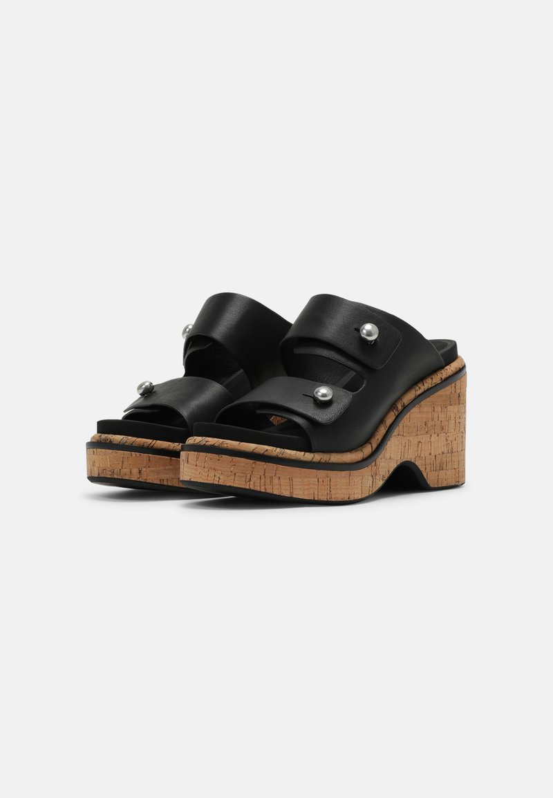 Damen Bekleidung | rag & bone SOMMER WEDGE Pantolette hoch black/schwarz - VL91058 Damen Bekleidung | rag & bone SOMMER WEDGE Pantolette hoch black/schwarz - VL91058