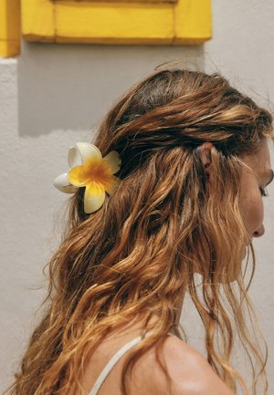 Next, FLOWER CLAW  - Haar-Styling-Accessoires - yellow white