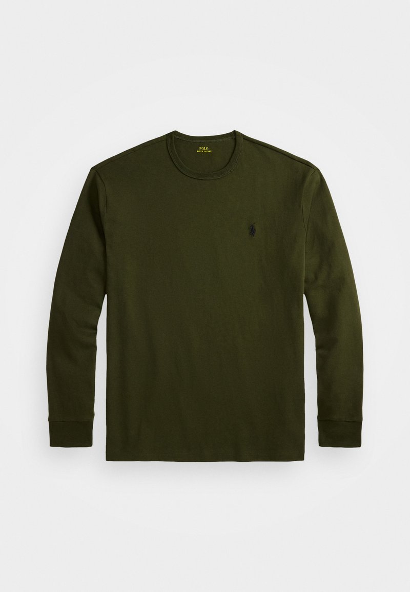 Polo Ralph Lauren CLASSIC FIT JERSEY LONG-SLEEVE T-SHIRT - Pitkähihainen paita - company olive