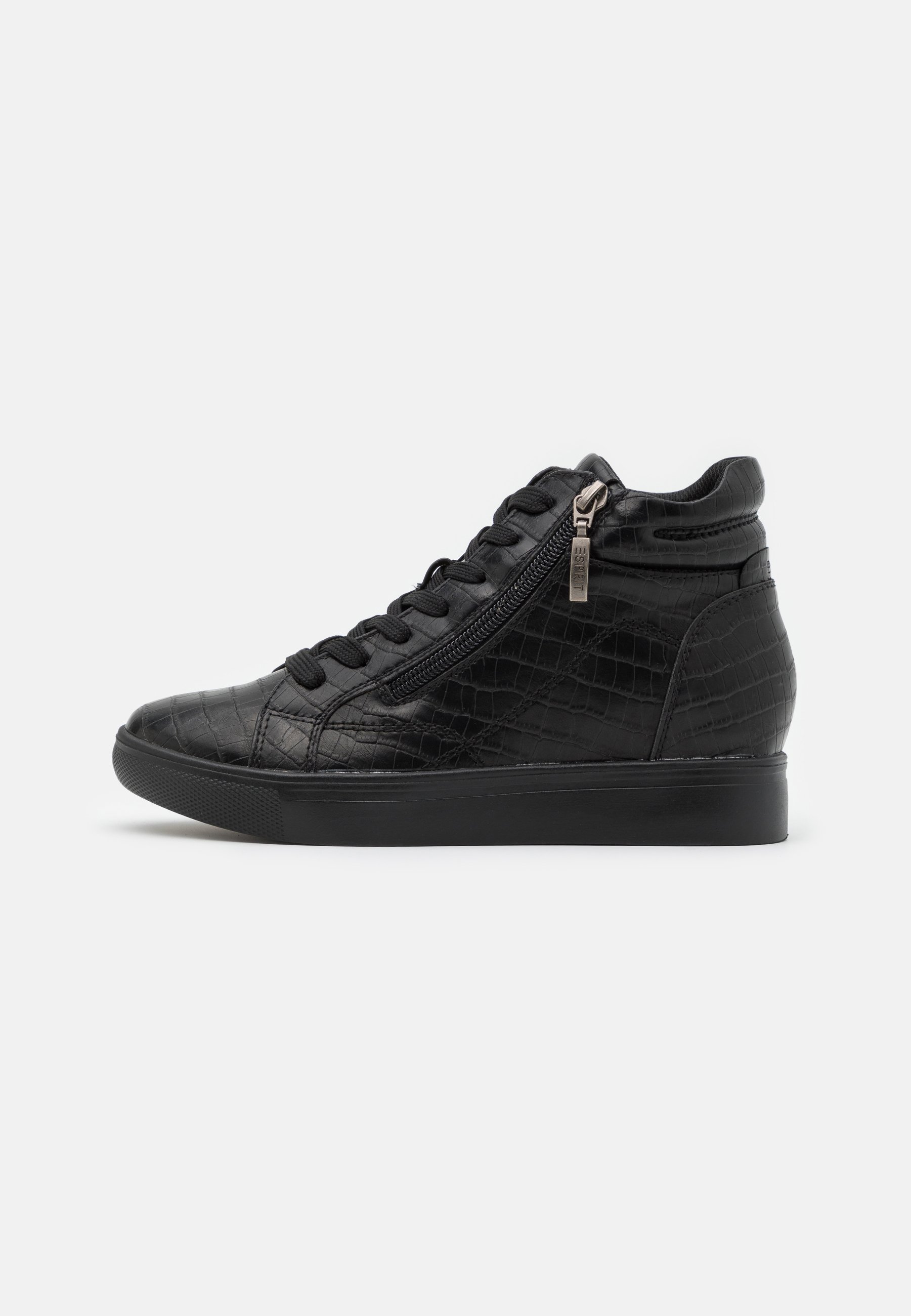 esprit high top trainers
