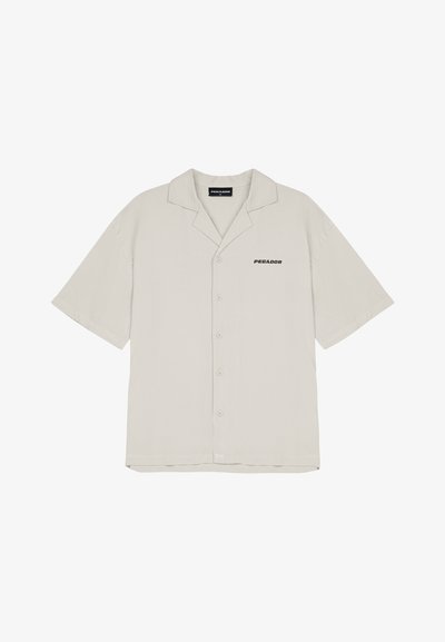 LOGO SHORT SLEEVE - Chemise - warm white,black