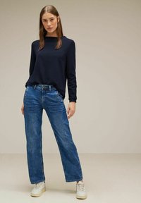 Street One Strickpullover - blau