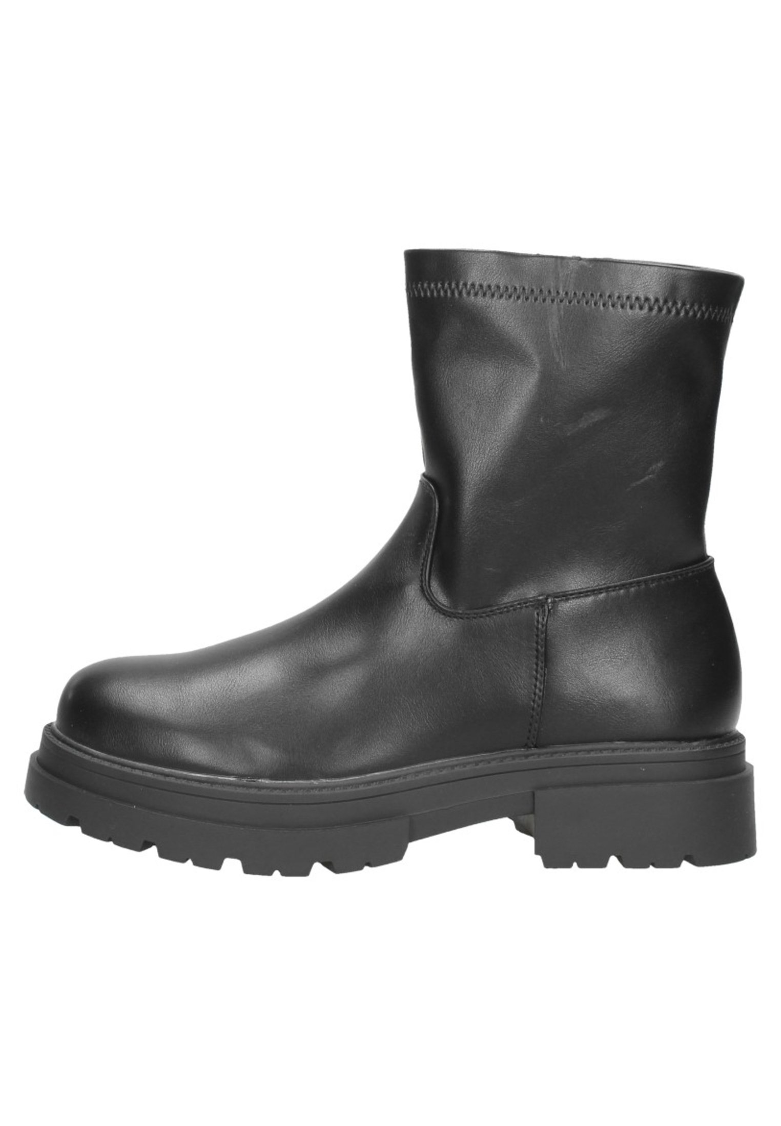 SUB55 PLAT - Enkellaarsjes met plateauzool - zwart - Zalando.nl