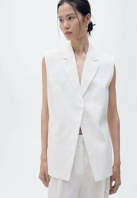 Mango - BORELI - Waistcoat - off white Thumbnail Image 1